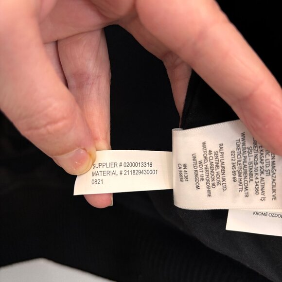 NWT Polo Ralph Lauren Dodgers Limited Ed. Black Wool/Leather Jacket SMALL - Picture 14 of 16